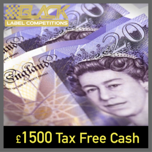 WIN £1500 TAX FREE CASH FOR JUST £0.99 !